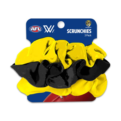 Richmond Tigers Scrunchies 3-Pack