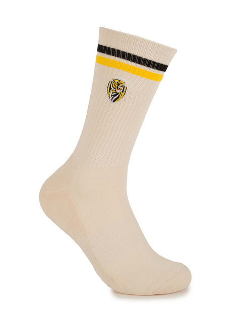 Richmond Tigers Sneaker Sock 2 Pack Giftbox