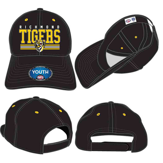 Richmond Tigers Wordmark Cap Youth