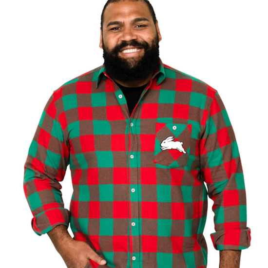 South Sydney Rabbitohs Axeman Flannel Shirt