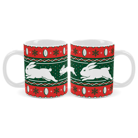 South Sydney Rabbitohs Christmas Mug