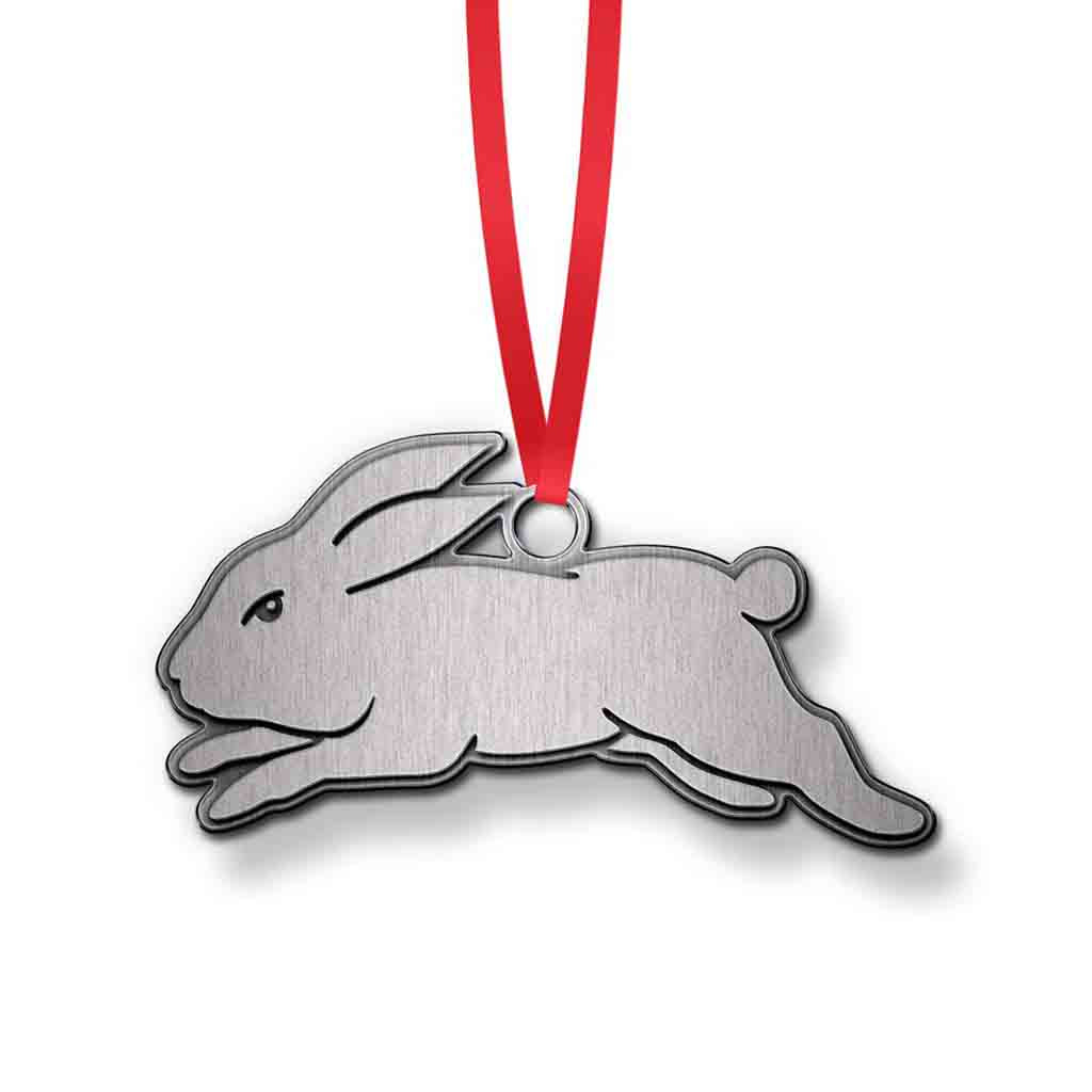 South Sydney Rabbitohs Metal Ornament