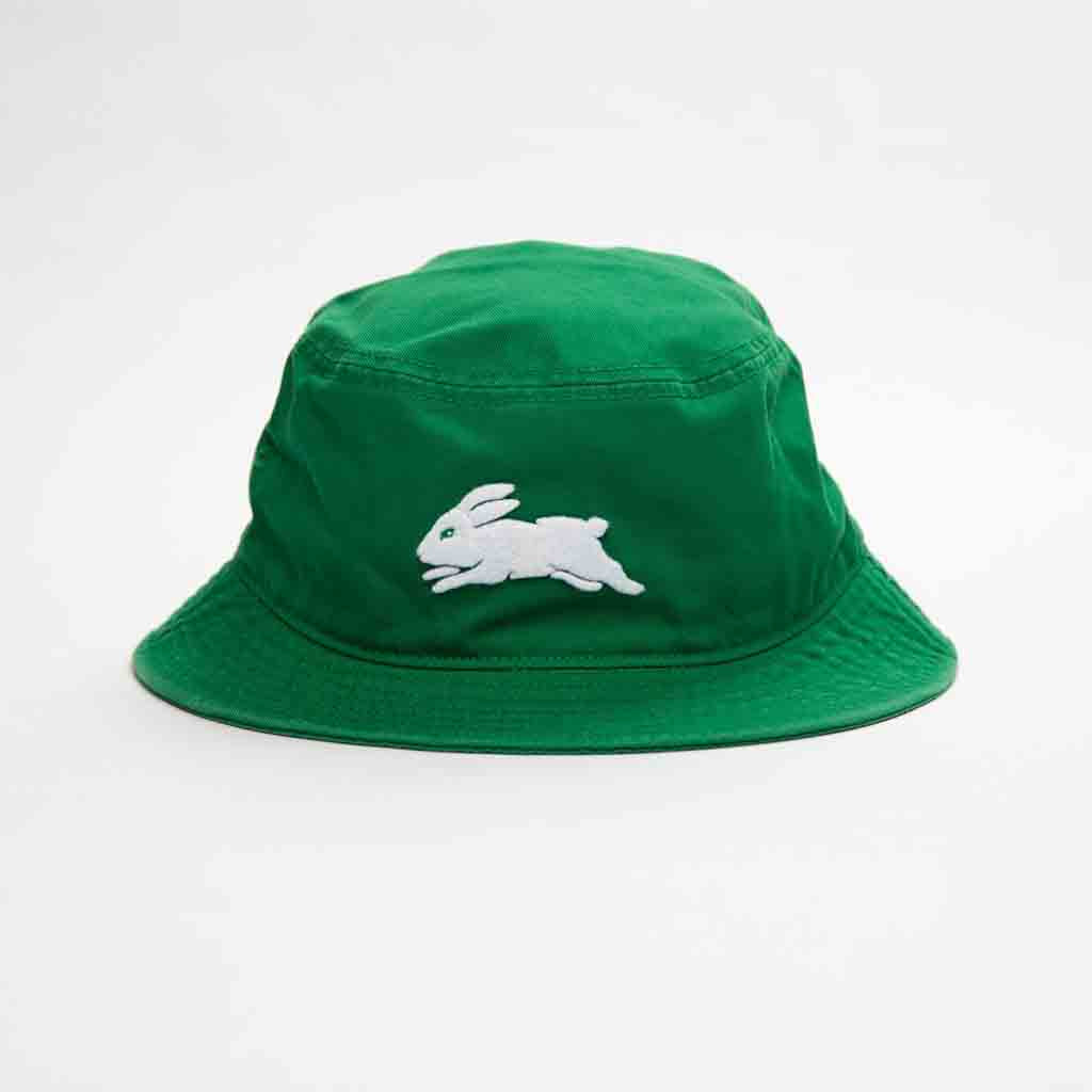 Load image into Gallery viewer, South Sydney Rabbitohs Twill Bucket Hat Green
