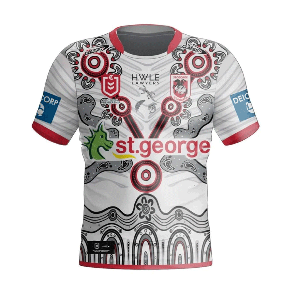 St Dragons 2024 Indigenous Jersey Adult Jerseys Megastore