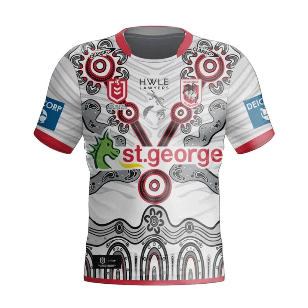 St George Dragons 2024 Indigenous Jersey Adult