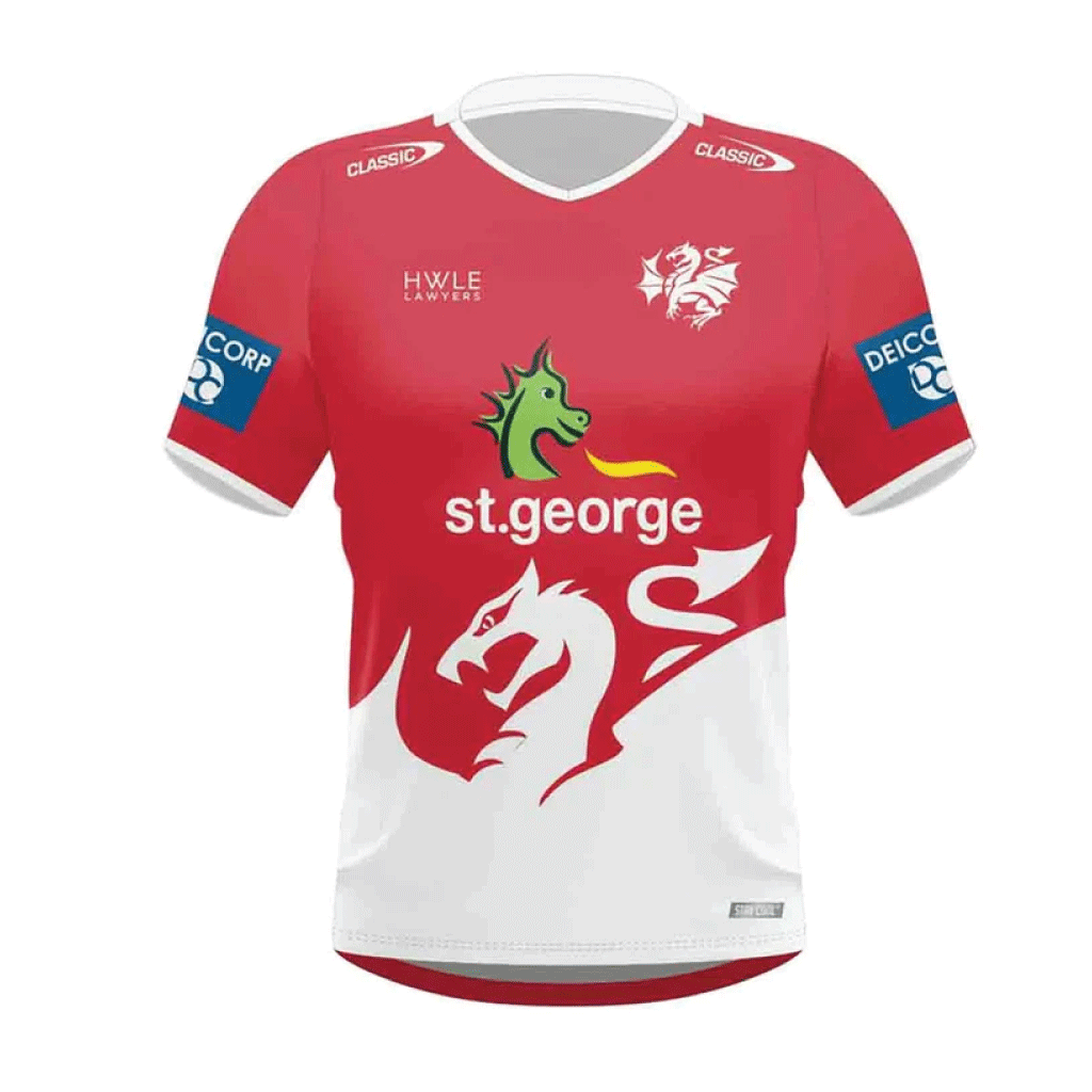 St George Dragons 2024 Training Tee Youth