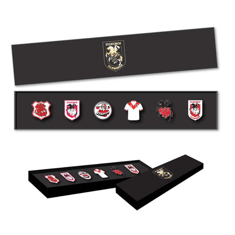 St George-Illawarra Dragons Logo Pin Set