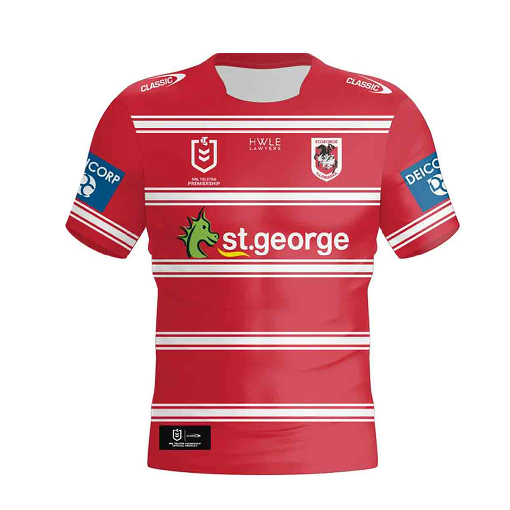 St George Dragons 2024 Alternate Jersey Youth