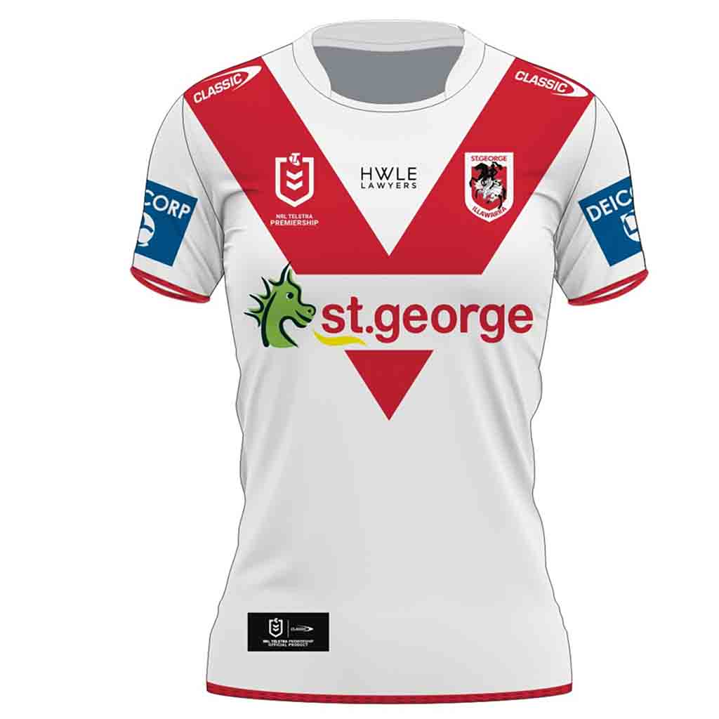 St George Dragons 2024 Home Jersey Ladies - Pre Sale
