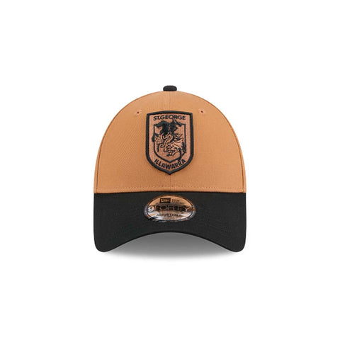 St George Dragons 9Forty Cap Light Brown Black