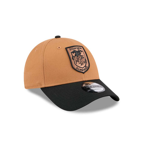 St George Dragons 9Forty Cap Light Brown Black