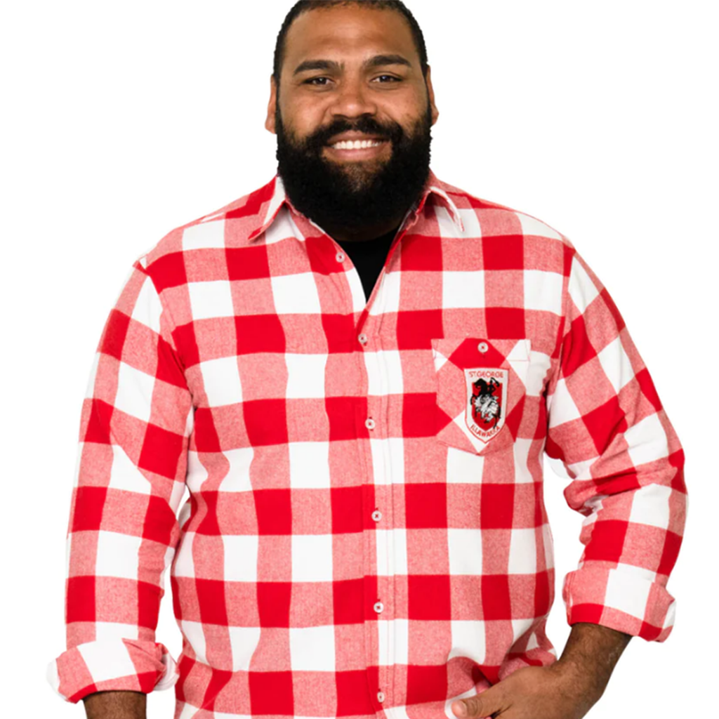 St George Dragons Axeman Flannel Shirt