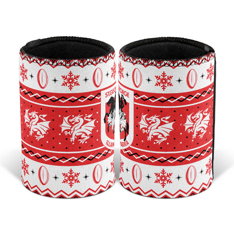 St George Dragons Christmas Can Cooler