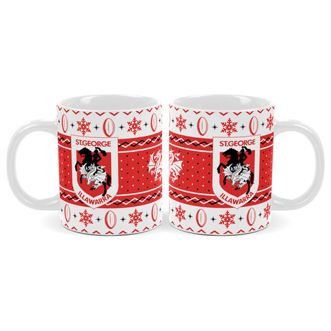 St George Dragons Christmas Mug