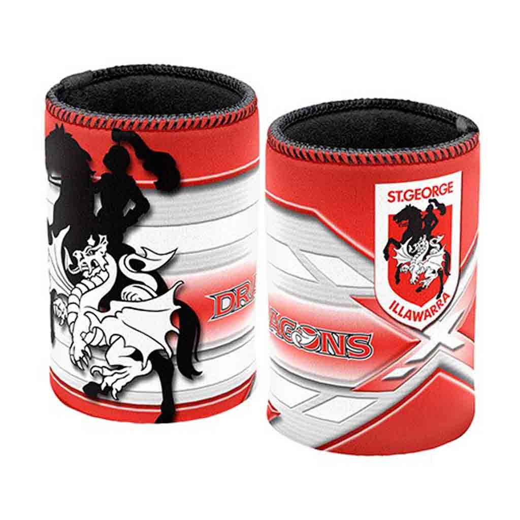 St George Dragons Logo Can Cooler