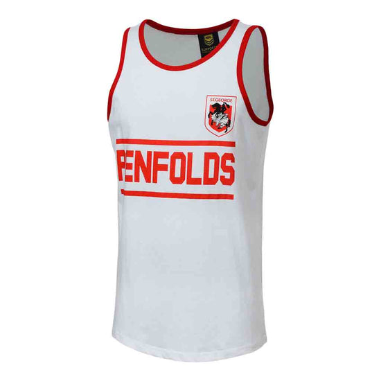 Load image into Gallery viewer, St George Dragons Retro Singlet Adult
