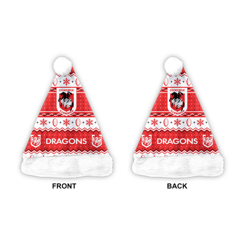 St George Dragons Santa Hat
