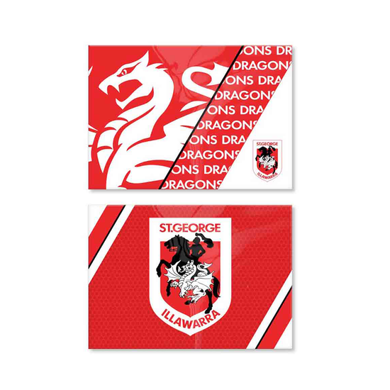 St George Dragons Set of 2 Magnets