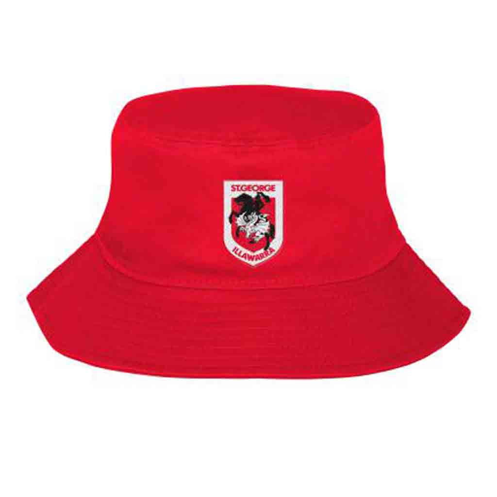 St George Dragons Team Logo Bucket Hat