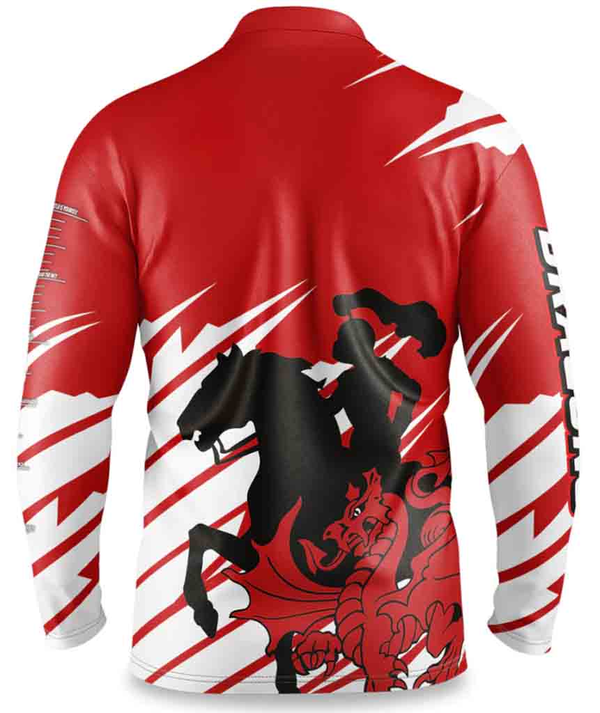 St George Dragons 'Ignition' Fishing Shirt Adult