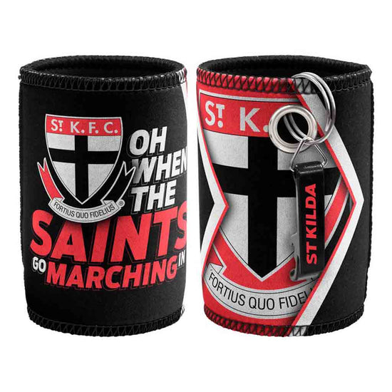 St Kilda Saints Can Cooler Opener