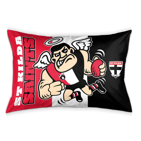 St Kilda Saints Single Pillow Case