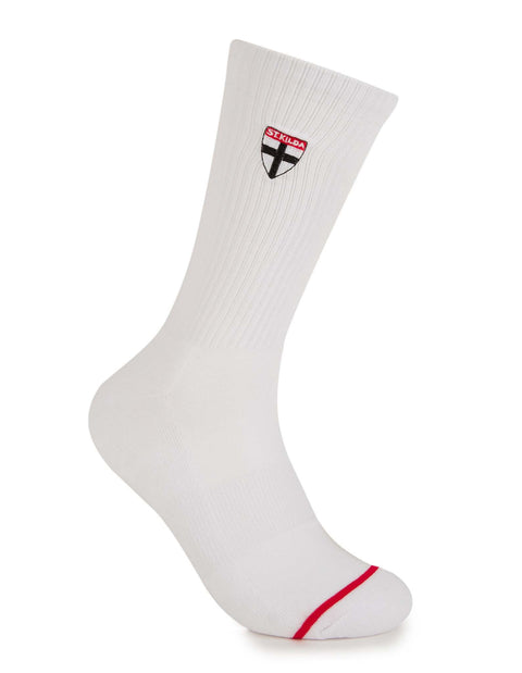St Kilda Saints Sneaker Sock 2 Pack Giftbox