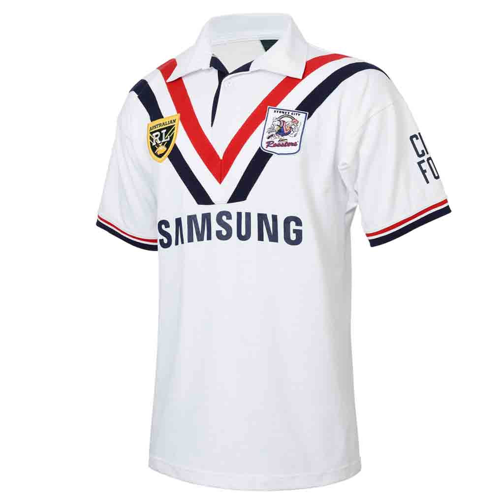 Sydney Roosters 1996 Away Retro Jersey Adult