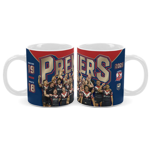 PRE SALE: Sydney Roosters 2026 Premiers Mug PH2