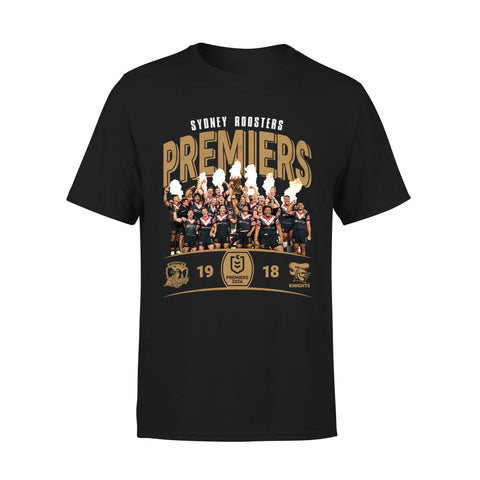 PRE SALE: Sydney Roosters 2026 Premiers Photo Tee Youth