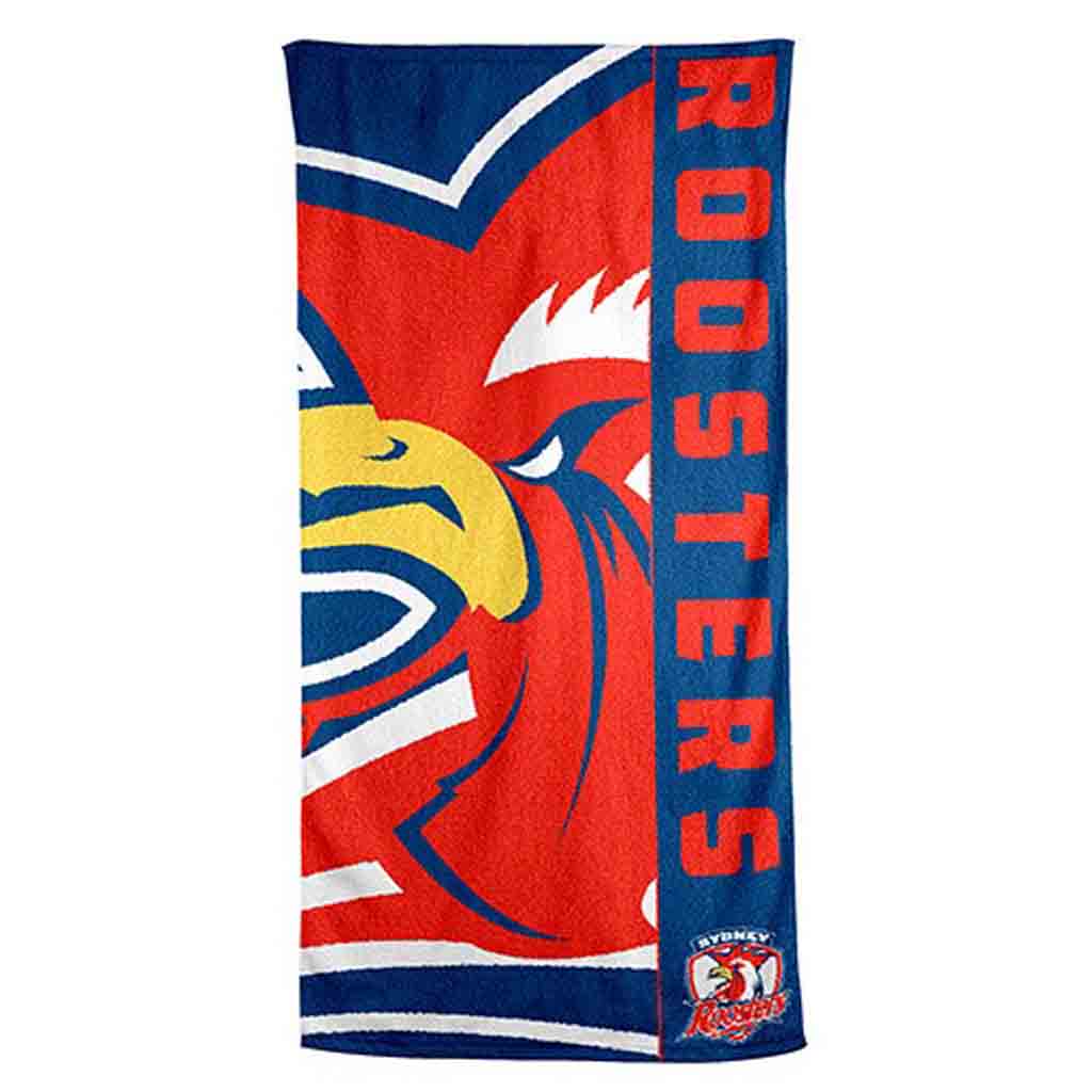 Load image into Gallery viewer, Sydney Roosters Beach Towel
