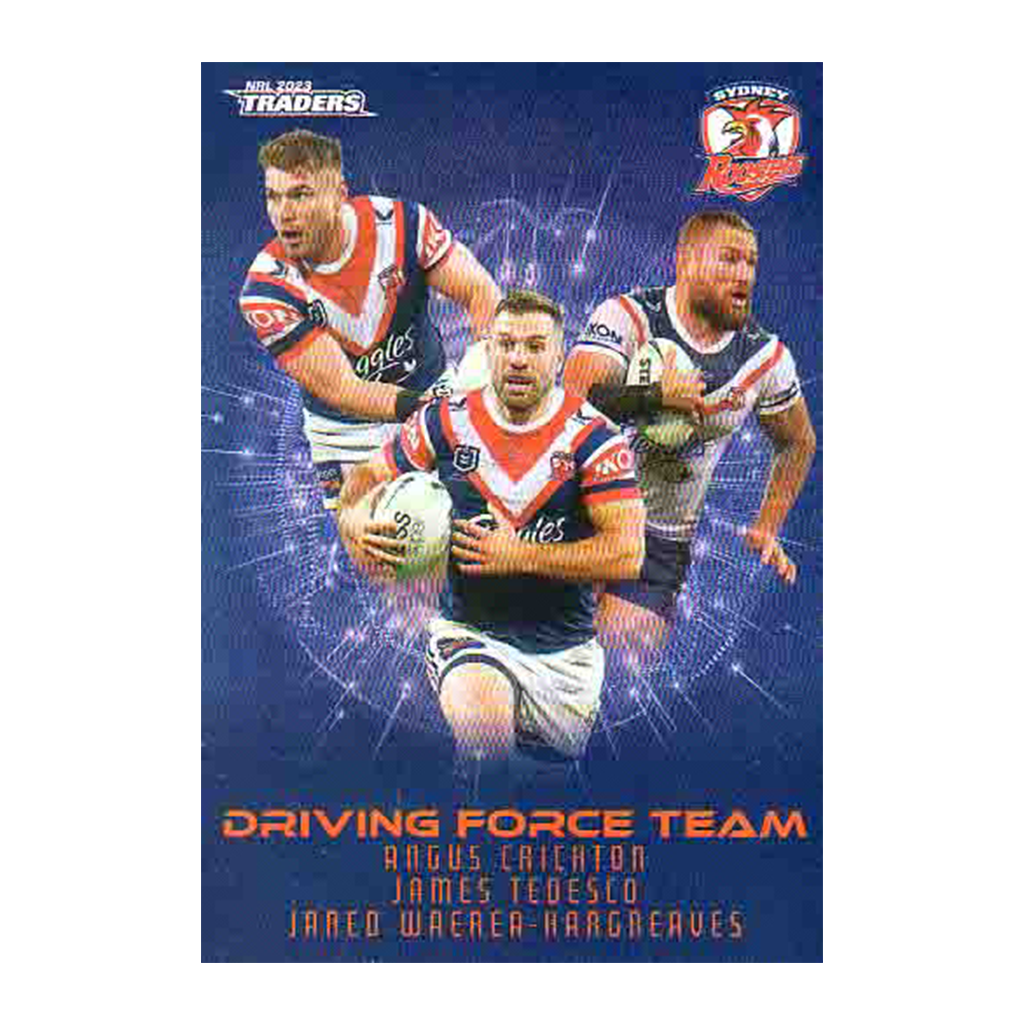 Sydney Roosters Driving Force Team Parallel Case Card