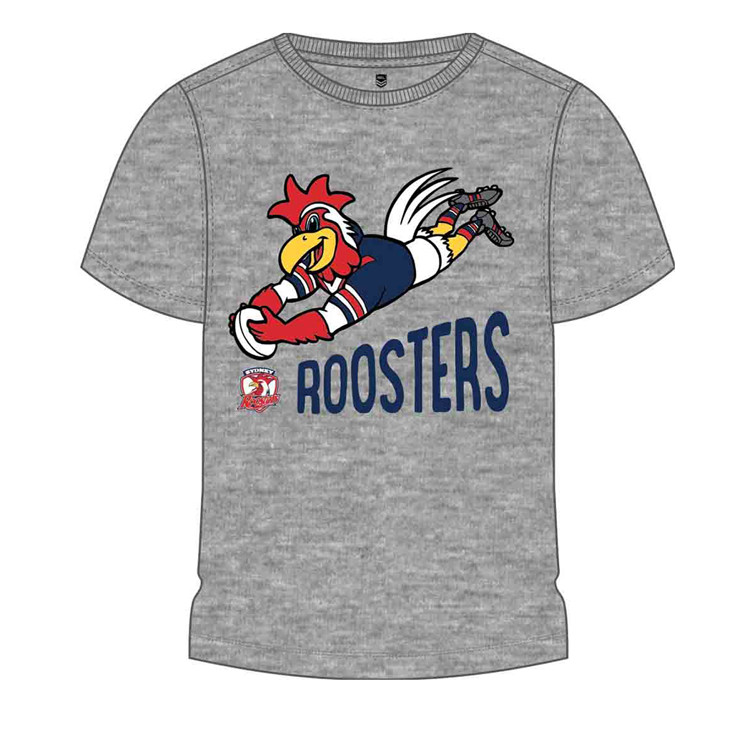 Load image into Gallery viewer, Sydney Roosters Mascot Tee Youth
