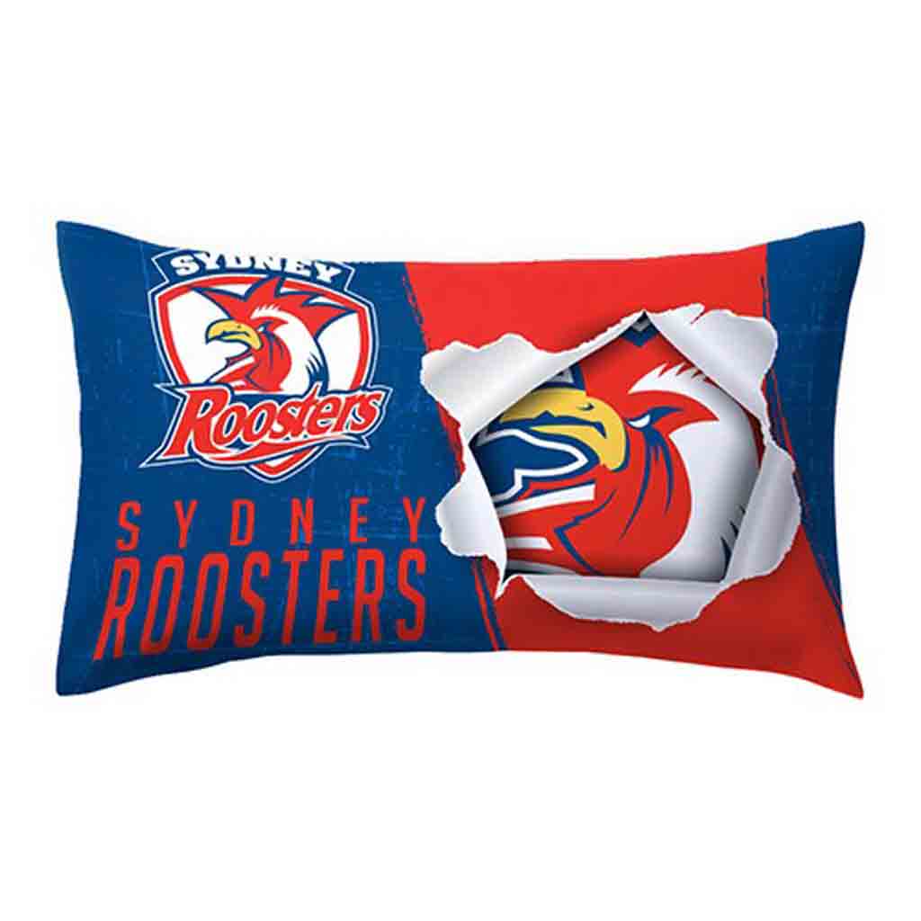 Sydney Roosters Single Pillow Case
