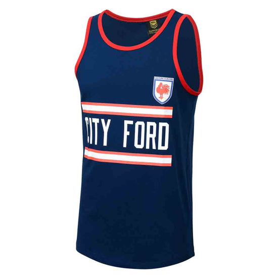 Sydney Roosters Retro Singlet Adult