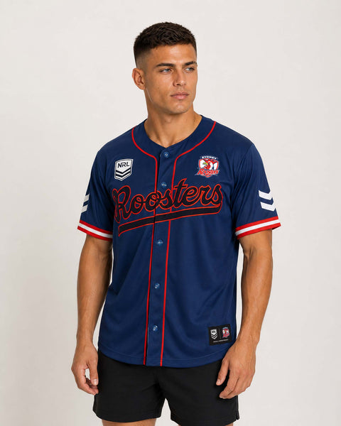 Sydney Roosters 'Homer' Baseball Shirt Adult