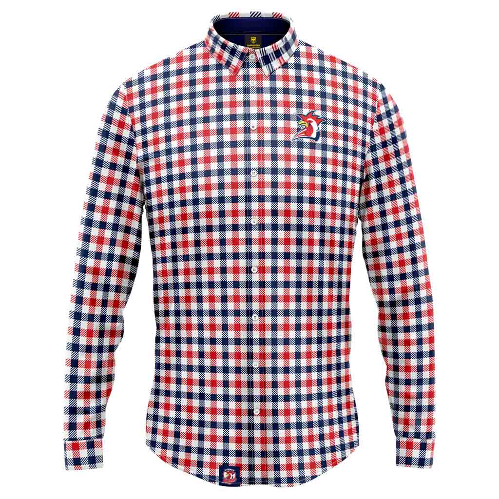 Sydney Roosters 'Dawson' Business Shirt Adult