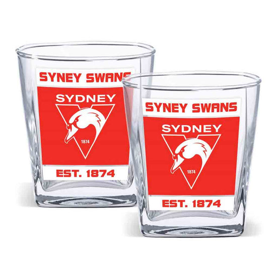 Sydney Swans 2-Pack Spirit Glasses