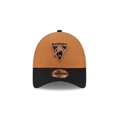 Sydney Swans 9Forty Cap Light Brown Black