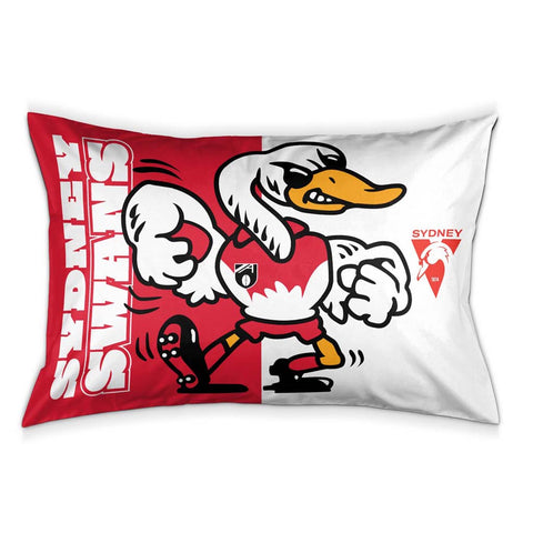 Sydney Swans Single Pillow Case