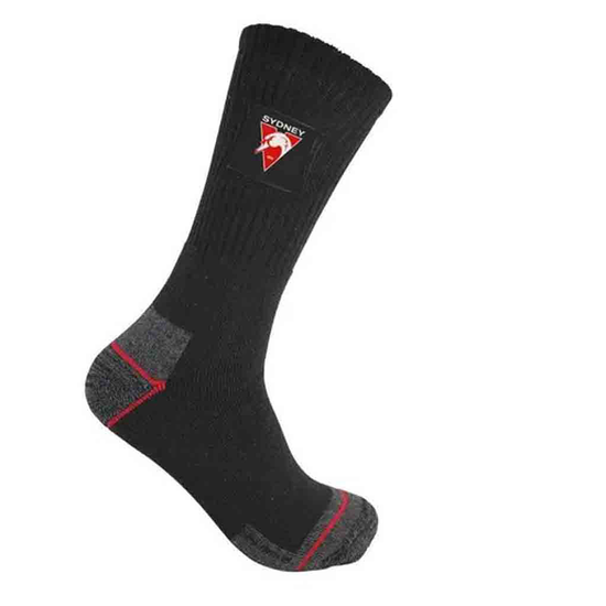 Load image into Gallery viewer, Sydney Swans Work Socks

