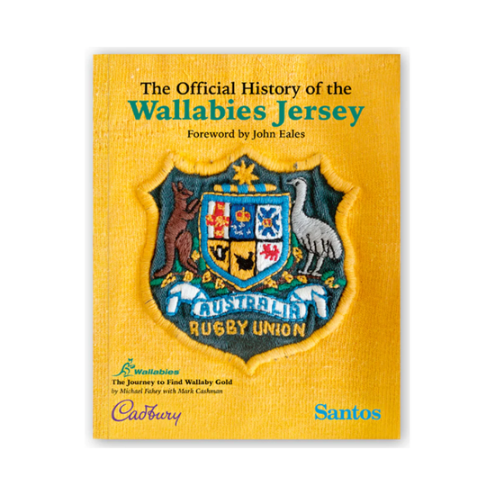 The Official History of the Wallabies Jersey Book