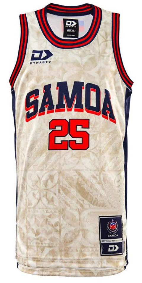 Toa Samoa 2025 Basketball Singlet Adult