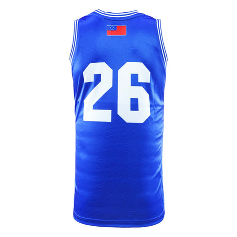 Toa Samoa 2026 Basketball Singlet Adult
