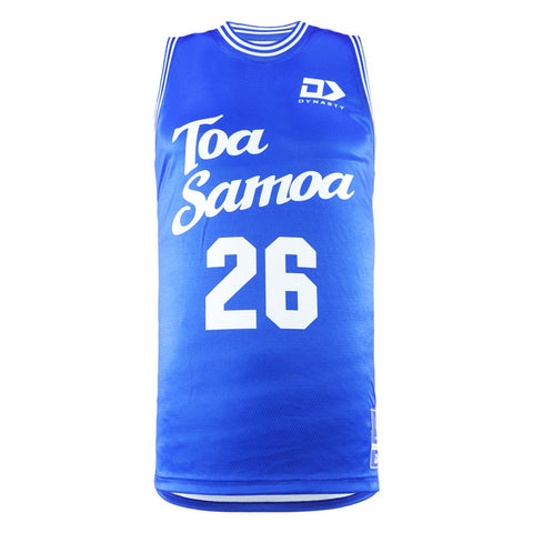 Toa Samoa 2026 Basketball Singlet Adult