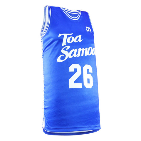 Toa Samoa 2026 Basketball Singlet Adult