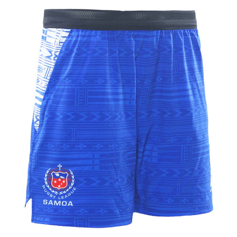 Toa Samoa Gym Shorts Blue 2026 Adult