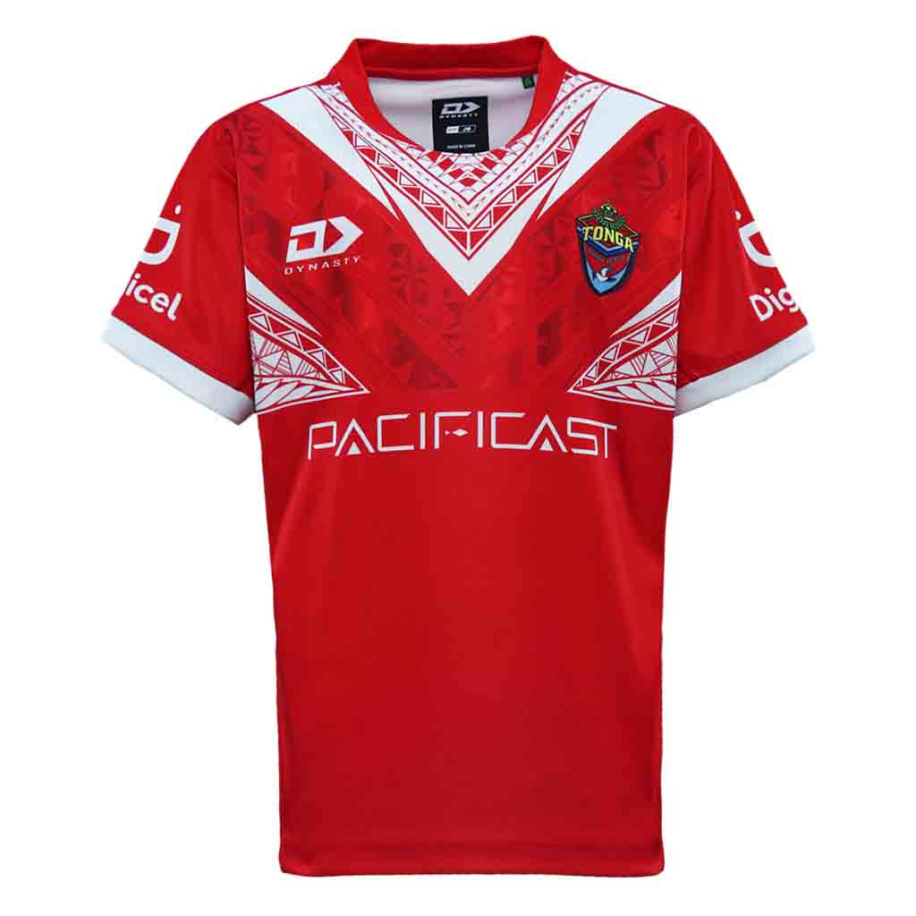 Tonga 2023 Home Jersey Youth