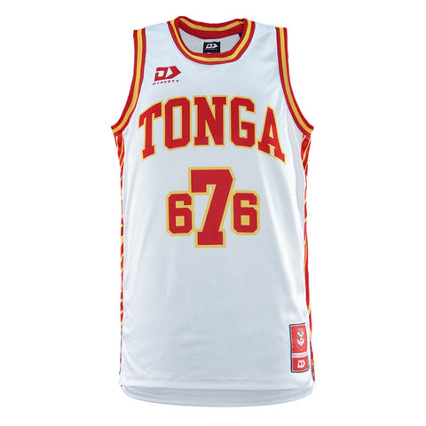 Tonga 2025 Basketball Singlet Adult