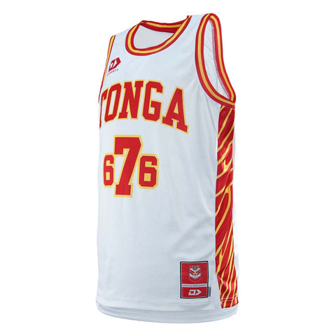 Tonga 2025 Basketball Singlet Adult
